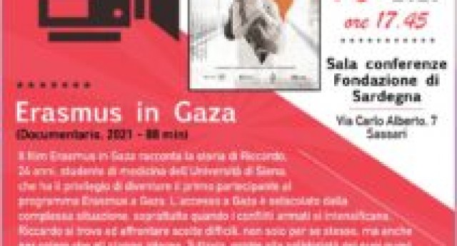 Cinerassegna “Diritti al Contrario” – Erasmus in Gaza