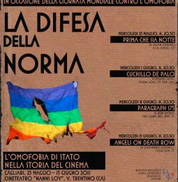 Cagliari. “La difesa della norma” L’omofobia di Stato nella storia del cinema
