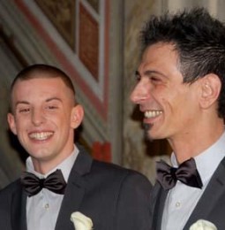 Matrimonio gay a Savona: Manuel e Francesco hanno detto sì