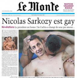 Sarkozy attacca i gay e i gay di destra lo abbandonano
