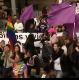 Messico: lesbiche in piazza contro l’omofobia e per il matrimonio