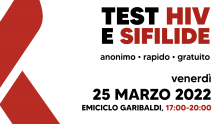 Venerdì 25 Marzo Usa la TESTa in piazza a Sassari per test HIV e Sifilide