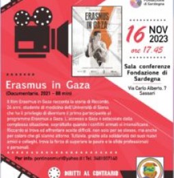 Cinerassegna “Diritti al Contrario” – Erasmus in Gaza