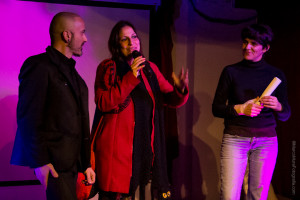 Anna Laura Tocca fra Brabara Tetti e Massimo Mele