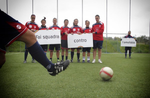 La Torres femminile nella campagna Fai squadra contro l'omofobia