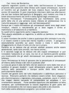 La lettera degli studenti dell'Azuni